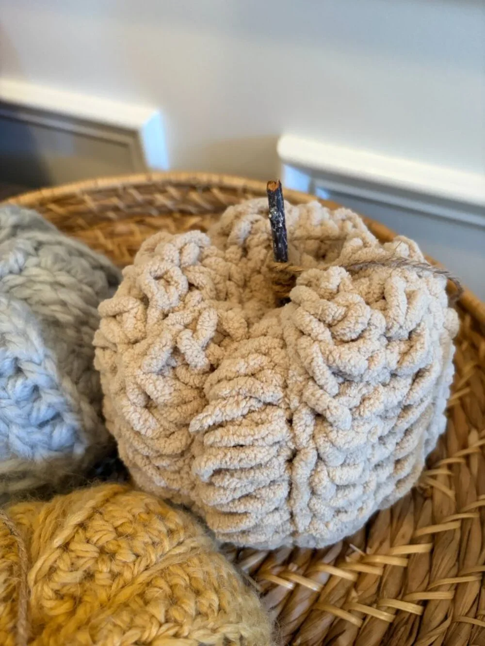Crochet Pumpkins Set of 3